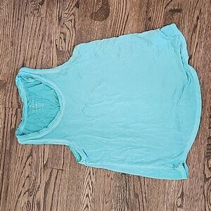 American eagle soft and sexy tank top sea green size medium